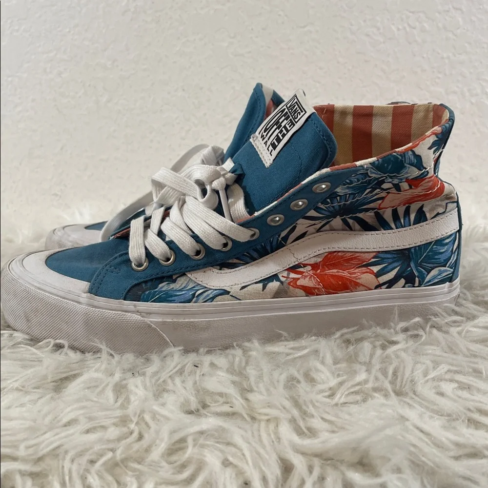 VANS Sk8-Hi Tropical High Top Sneakers Unisex Size 10 - Picture 6 of 11
